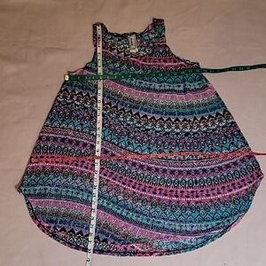 0842. Swimsuitsforall ~ Multicolor Floral Fabric ~ Coverup ~ 14/16 ~💜